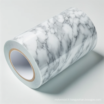 Film PVC à grains en marbre pour la presse à membrane sous vide